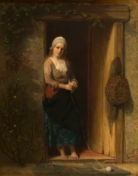Ida, a filha do pescador à porta