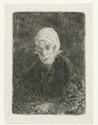 Katwijk velha mulher