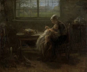 «A alegria da maternidade» (título original)