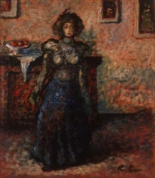 An Intimate Scene, c.1895 (painel)