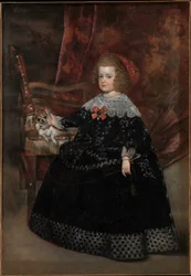 María Teresa (1638-83), Infanta de Espanha, c.1645 (óleo sobre tela)