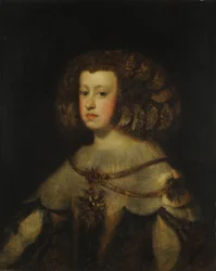 Retrato da Infanta Maria Teresa de Espanha (óleo sobre tela)