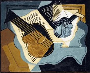 Guitarra e fruteira, 1921