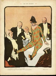 Ilustração de J Gris (1887-1927) em Le Lire