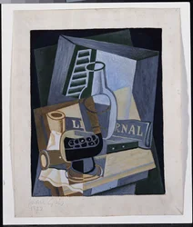 Ainda vida na frente de uma janela, 1922