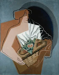 Mulher com cesto; A mulher com a cesta, 1927