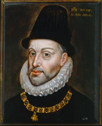 Filipe II, rei de Espanha, 66 anos