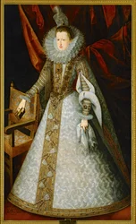 Rainha Margarete da Áustria (pintura sobre tela)