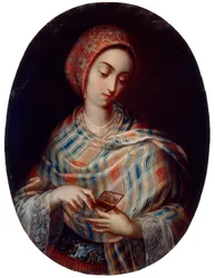 Senhora com xaile