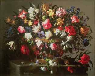 Cesta com Flores