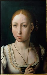 Retrato de Joana I de Castela, chamada Joana, a Louca