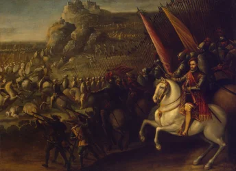 Cena de batalha, 1643