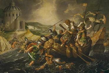 A violação de Helen, meados do século XVII.