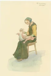 Uma mulher astuta medieval, também conhecida como uma mulher sábia, 2004.