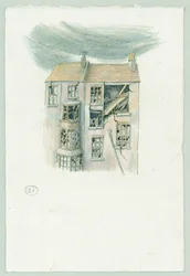Bombardeio naval alemão de Scarborough, North Yorkshire, 1914 2014.
