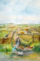 Paisagem rural, século III, c1990-2010