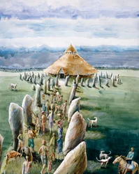O Santuário, Avebury, c3º milénio a.C., c1990-2010