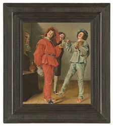 Merry Company (óleo sobre tela)