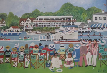 Henley - The Finish, 2012 (Gouache no papel)