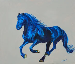 Galope Azul Dinâmico
