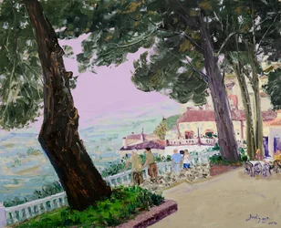 Passeio de Hillside Town