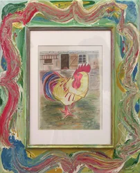 Gallus Gallus - em frente ao galinheiro...