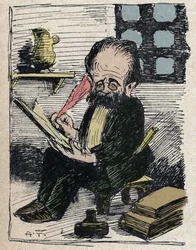 "Caso Dreyfus - "A ser publicado em breve: MES PRISONS (referência ao julgamento feito a Emile Zola pela sua posição no caso de Alfred Dreyfus e a sua crítica à justiça militar