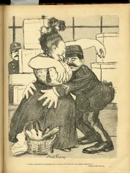 Ilustração de Abel Faivre (1867-1945) em Le Rire