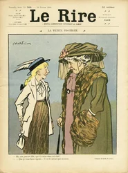 Ilustração de Abel Faivre (1867-1945) para a capa do Le Lire