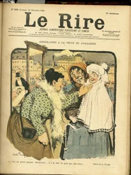 Ilustração de Abel Faivre (1867-1945) para a Capa de Le Rire