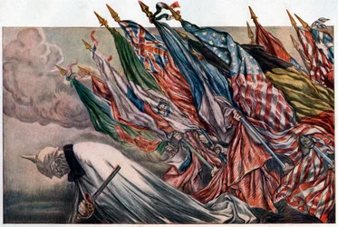 Cartaz para o «4.º Empréstimo da Defesa Nacional», 1918