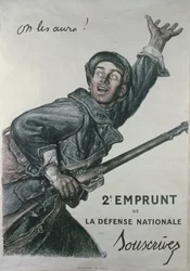 «Havemos de apanhá-los», cartaz para o segundo empréstimo da Defesa Nacional, cerca de 1915