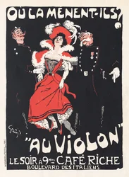 Onde eles a levam Ao violino, 1897.