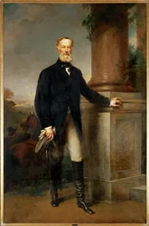 O industrial Alfred Krupp (pintura sobre tela)