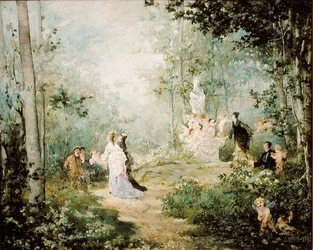 Cena Champetre (óleo sobre tela)