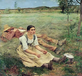 Os ceifeiros de feno, 1877