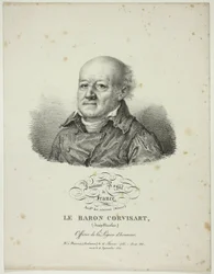 Retrato de Jean-Nicolas, Barão de Corvisart