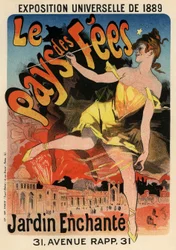 A terra das taxas poster, 1889