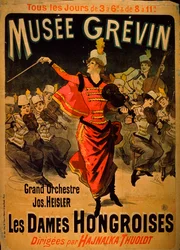 As senhoras húngaras no Museu Grévin, 1888