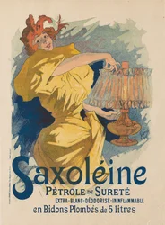 Mestres do Pôster: Pl. 13, Saxoleine, 1895.