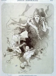 Fantasia parisiense: Bonecos - Cartaz de Cherret