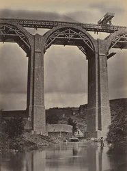 Pont-de-Buis, no Doufine, França, c. 1865