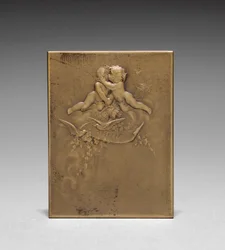 Medalhão reverso.