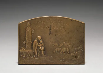 Medalhão reverso.