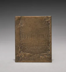 Medalhão reverso.