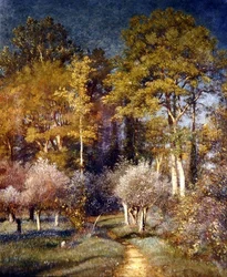 Em um Canto da Floresta (óleo sobre tela)