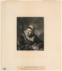 Hille Bobbe, a Feiticeira, de "Etchings of Pictures in the Metropolitan Museum, New York"