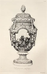 História da arte cerâmica: um estudo descritivo e filosófico da cerâmica ... Placa XI, 1877.