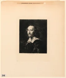 Retrato de um homem, de "Etchings of Pictures in the Metropolitan Museum, New York"