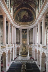Vista interior da capela, 1699-1710 foto